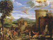 Annibale Carracci The Martyrdom of St Stephen (mk08) oil painting